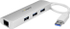 Fotoja e Hub StarTech USB, 1 x RJ-45 + 3 x USB-A 3.0 (ST3300G3UA), i argjendtë, Picture 1