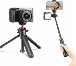 Fotoja e Tripod Ulanzi MT-16 3-në-1, i zi