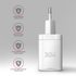 Fotoja e Karikues AXAGON ACU-PQ30, USB-A, USB-C, PD, QC4+, 30W, i bardhë, Picture 5