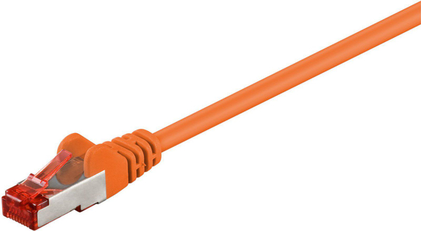 Fotoja e Kabllo patchcord MicroConnect (B-FTP6005O), RJ-45/RJ-45, kat.6 F/UTP, 0.5 m, portokalli