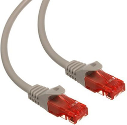Fotoja e Kabllo rrjeti Maclean MCTV-303S, RJ-45, Cat.6, U/UTP, 3m, e hirtë