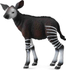 Fotoja e Figurinë e viçit Collecta Okapi (004-88533), Picture 1