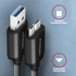Fotoja e Kabllo AXAGON USB-A - micro USB 3.2 Gen 1 SPEED, 3A, 1m, e zezë, Picture 3