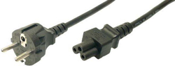Fotoja e Kabllo rryme për TV LogiLink CP093, 1,8 m, prizë CEE 7/7, IEC C5, 10 A/250 V, e zezë