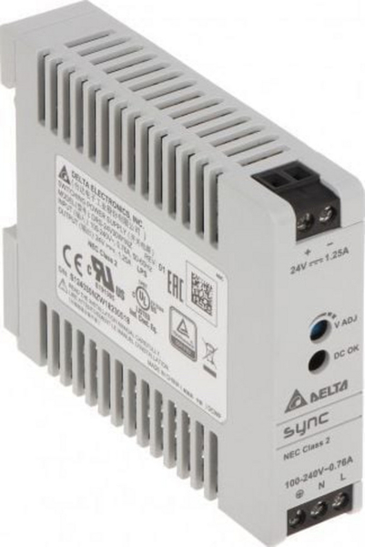 Fotoja e Switch Delta DRS-24V30W-1NZ, i hirtë