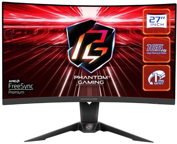 Fotoja e Monitor ASRock PG27Q15R2A - LED 27", QHD, i zi