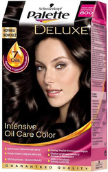 Fotoja e Ngjyrë për flokë Schwarzkopf PALETTE Deluxe 800, e kaftë e errët