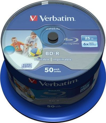 Fotoja e CD Verbatim BD-R 25GB, 50 copë