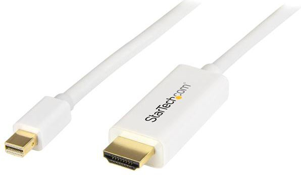 Fotoja e Kabllo StarTech DisplayPort Mini - HDMI, 2 m, e bardhë