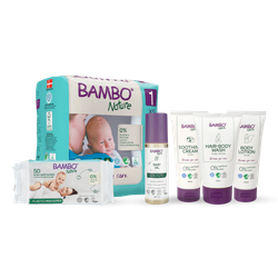 Fotoja e Pako 1 Bambo Nature, produkte esenciale për të posalindur