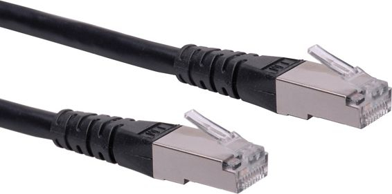 Fotoja e Kabllo rrjeti Roline, 1.5 m, RJ-45 - RJ-45, e zezë