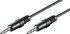Fotoja e Kabllo Goobay, Jack 3.5mm - Jack 3.5mm, 2.5m, i zi, Picture 1