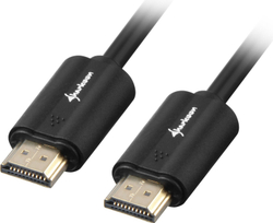 Fotoja e Kabllo Sharkoon, HDMI - HDMI, 5m, e zezë