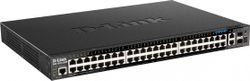 Fotoja e Ndërprerës D-Link DGS-1520-52, i zi