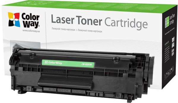Fotoja e Toner për printer ColorWay 83A (CW-H283M), i zi