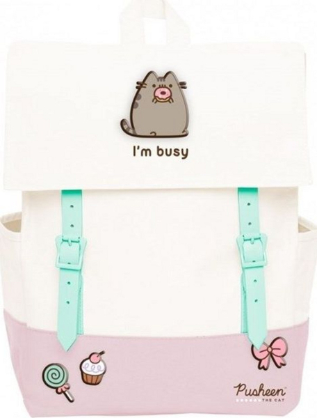 Fotoja e Çantë shpine Pusheen Rose Collection, e bardhë