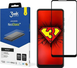 Fotoja e Mbrojtëse për ekran 3MK NEOGLASS për Samsung Galaxy A21s, e zezë