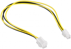 Fotoja e Kabllo Gembird ATX/EPS 4-pin - ATX/EPS 4-pin (CC-PSU-7), 0.3m, e verdhë