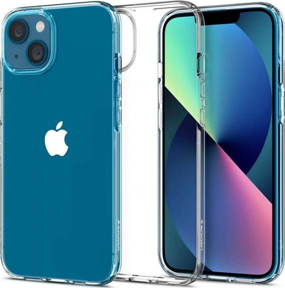 Fotoja e Mbrojtëse Spigen Liquid Crystal për Apple iPhone 13, transparente