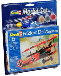 Fotoja e Set ndërtimi me aksesorë Revell Fokker Dr.1 Triplane