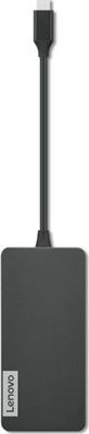 Fotoja e Replikator Lenovo 7in1 USB-C Dock, i zi