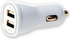 Fotoja e Karikues makine Techly, 2 x USB-A, 2.1 A, i bardhë, Picture 1