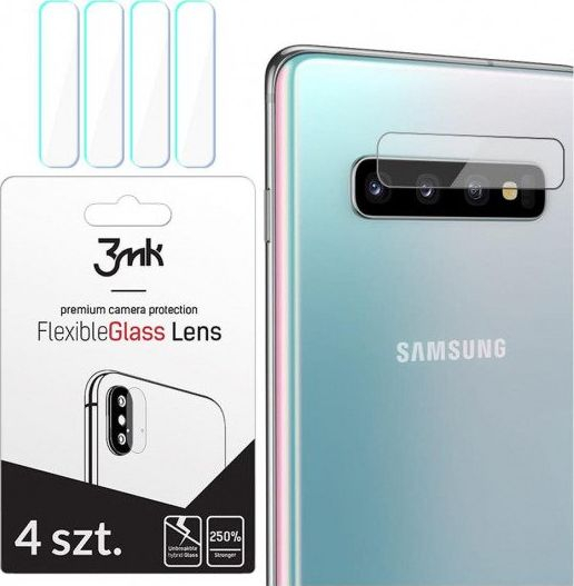 Fotoja e Lente mbrojtëse për kamerën e celularit 3MK për Samsung Galaxy S10