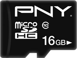 Fotoja e Kartë memorie MicroSDHC PNY Performance Plus, 16 GB, Class 10