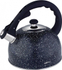 Fotoja e Ibrik me fishkëllimë KINGHOFF KH-1406 MERMER, 2.6 L, i zi, Picture 1
