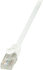 Fotoja e Kabllo LogiLink Patchcord, kat. 6, U/UTP, EconLine, 3m, e bardhë, Picture 1