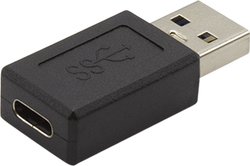 Fotoja e Përshtatës I-TEC USB-C - USB, i zi