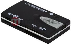 Fotoja e Lexues USB Esperanza EA129, USB 2.0, i zi