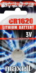 Fotoja e Bateri butoni Maxell CR1620, 3 V, 80 mAh, litium-mangan dioksid, Ø 16 mm × 2 mm