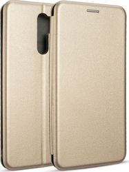 Fotoja e Mbrojtëse Book Magnetic për Xiaomi Redmi 9, e artë