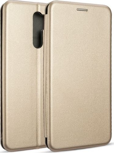 Fotoja e Mbrojtëse Book Magnetic për Xiaomi Redmi 9, e artë