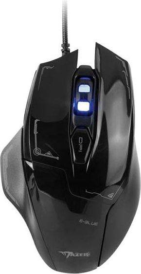 Fotoja e Maus E-Blue Mazer Mouse, i zi