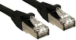 Fotoja e Kabllo rrjeti Lindy Patchcord S/FTP, 2 x RJ-45, 3m, e zezë