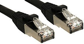 Fotoja e Kabllo rrjeti Lindy Patchcord S/FTP, 2 x RJ-45, 3m, e zezë