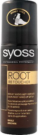 Fotoja e Sprej për rrënjë të flokëve Syoss Root Retoucher, 120 ml, i kaftë