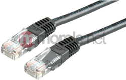 Fotoja e Kabllo rrjeti Value, 2 x RJ-45, Cat.6, 7 m, e zezë