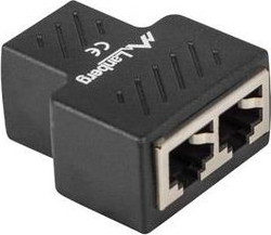 Fotoja e Ndarës për kabllo rrjeti Lanberg RJ45 2x RJ45