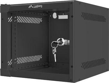 Fotoja e Kabinet i varur Lanberg për server 10" WF10-2304-10B, 4U, i zi