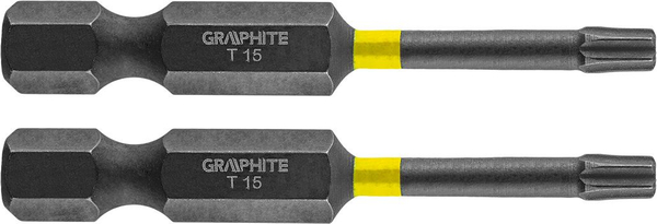 Fotoja e Kaçavida Graphite Torx, 15 x 50 mm, 2 copë
