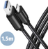 Fotoja e Kabllo AXAGON USB-A - USB-C SPEED USB3.2 Gen 1, 3A, 1.5m, e zezë, Picture 1
