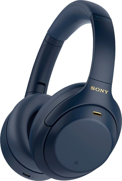 Fotoja e Kufje Sony WH-1000XM4, model 2020, të kaltra