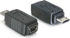 Fotoja e Përshtatës Delock microUSB - miniUSB, i zi, Picture 1