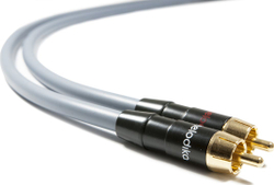 Fotoja e Kabllo zëri Melodika MD2R05G, RCA (Cinch) x2 në RCA (Cinch) x2, 0.5m, e hirtë