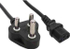 Fotoja e Kabllo energjie InLine Type D South Africa RPA 5A - IEC connector, 1.8m, e zezë, Picture 1