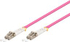 Fotoja e Fibër optike MicroConnect (FIB440402P), LC/LC, 50/125µ, rozë, Picture 1