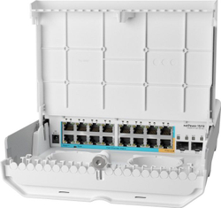 Fotoja e Ndërprerës Mikrotik CRS318
